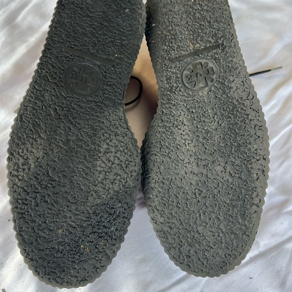 TUK UK 8 RED PLAID STUDDED CREEPERS - Picture 6 of 7